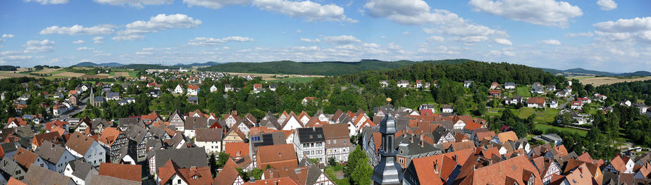 Panoramablick auf Naumburg